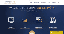 Desktop Screenshot of netpromotion.cz